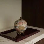 RIJD – Bamboo Tray – Burgundy