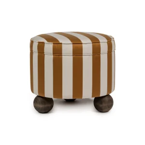 Laurent Pouf – Rayure Ischia by Nobilis