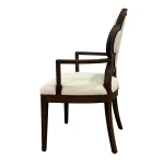 RIJD – Lucky Armchair – Burgundy Piping 4