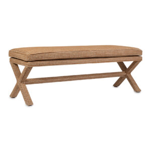 Marcel Double X Bench – Waffle Brandy