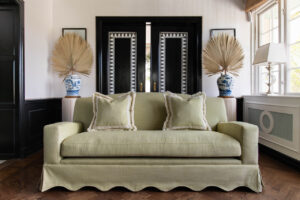 Nico Sofa - Easy Lustre Thyme - Scallop Skirt