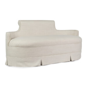 Ralph Love Seat – Easy Lustre Almond – Skirting