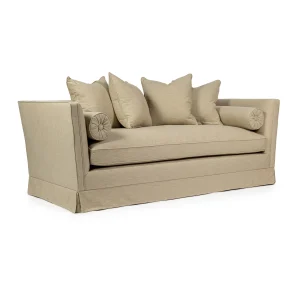 Steph Sofa 200 cm – Easy Lustre Khaki – Skirting