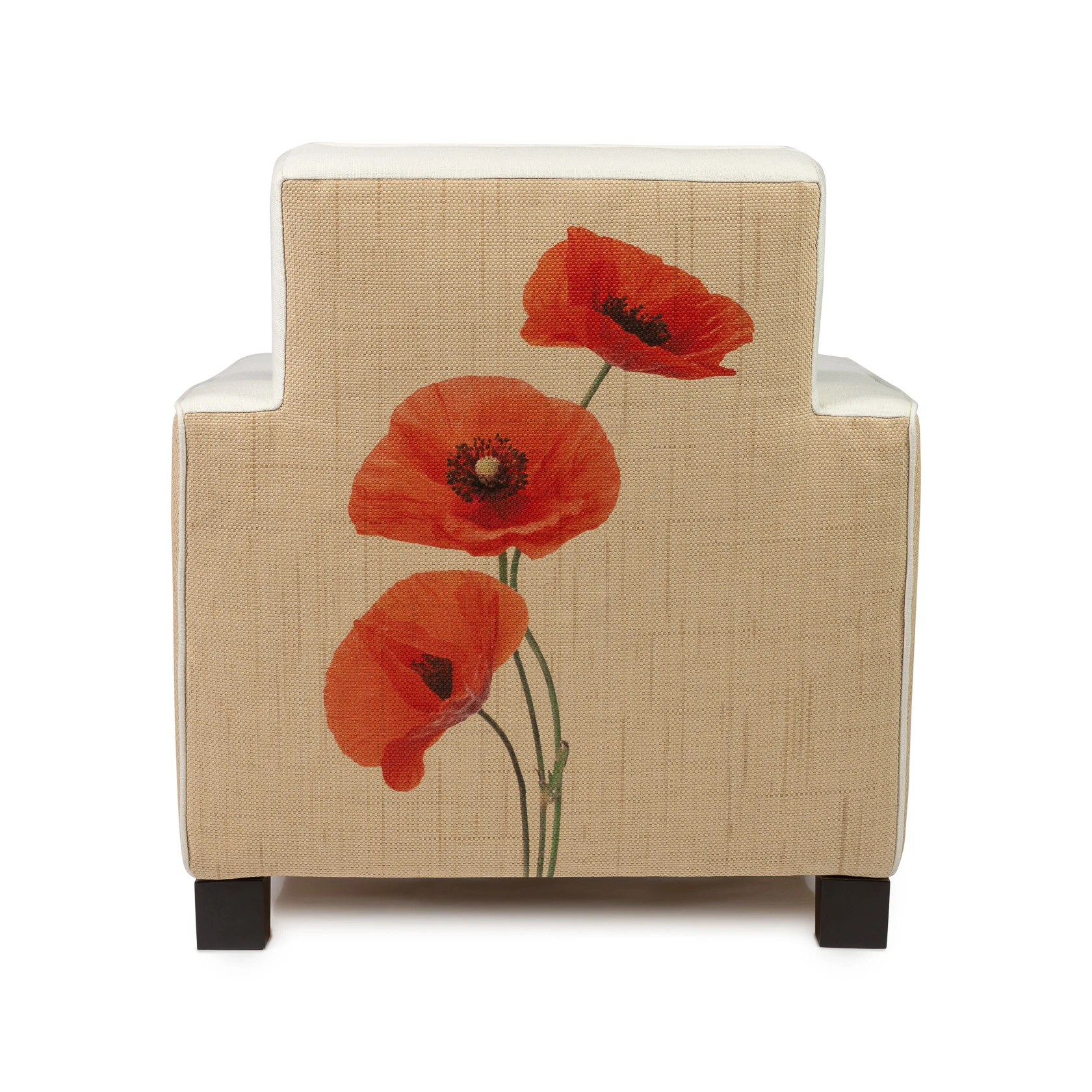 RIJD Caspian Club Chair Poppy Flower 3
