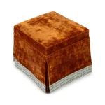 RIJD Laurent Square Pouf Nobilis Austral Rust 3
