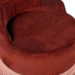 RIJD Lou Vanity Stool Benu Velvet Stripe 5