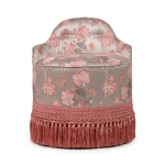 RIJD Lou Vanity Stool Indira Ginger By Rubelli