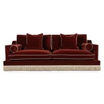 RIJD Orlando Sofa Sangria Velvet