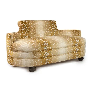 Ralph Love Seat – Velours Faon by Nobilis