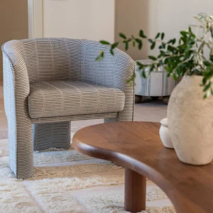 Florian Lounge Chair – Riverton Aqua