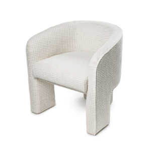Florian Lounge Chair – Waffle Pearl