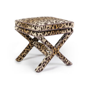 Marcel X Bench – Leo Velvet With Purple Contrast Piping