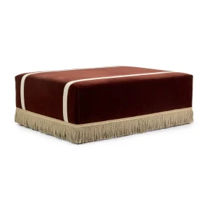 Pascal Ottoman – Rust Velvet & Trims