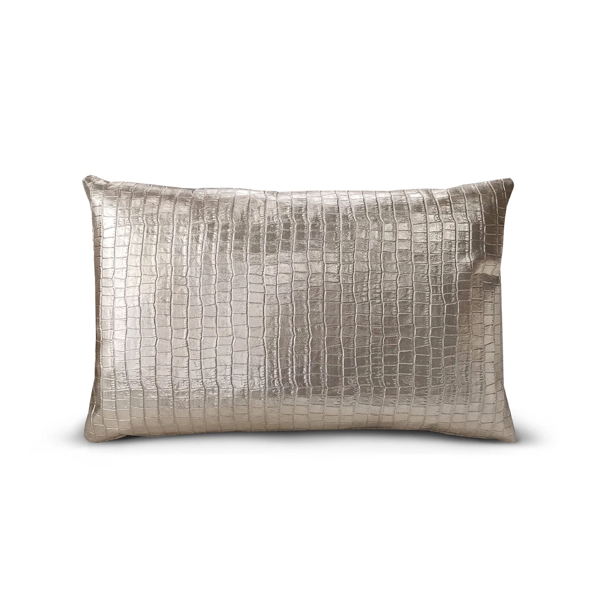 pillow gold embossed