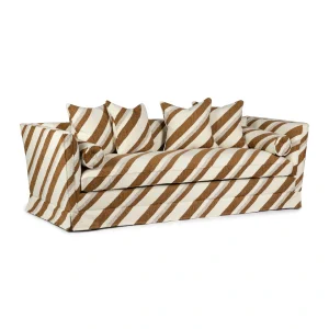 Steph Sofa – Slalom Camel – Skirting
